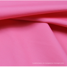 Tela tejida 100% algodón de los textiles algodón satén 50 * 50/187 * 107 fábrica sólida de la tela de las camisas del teñido